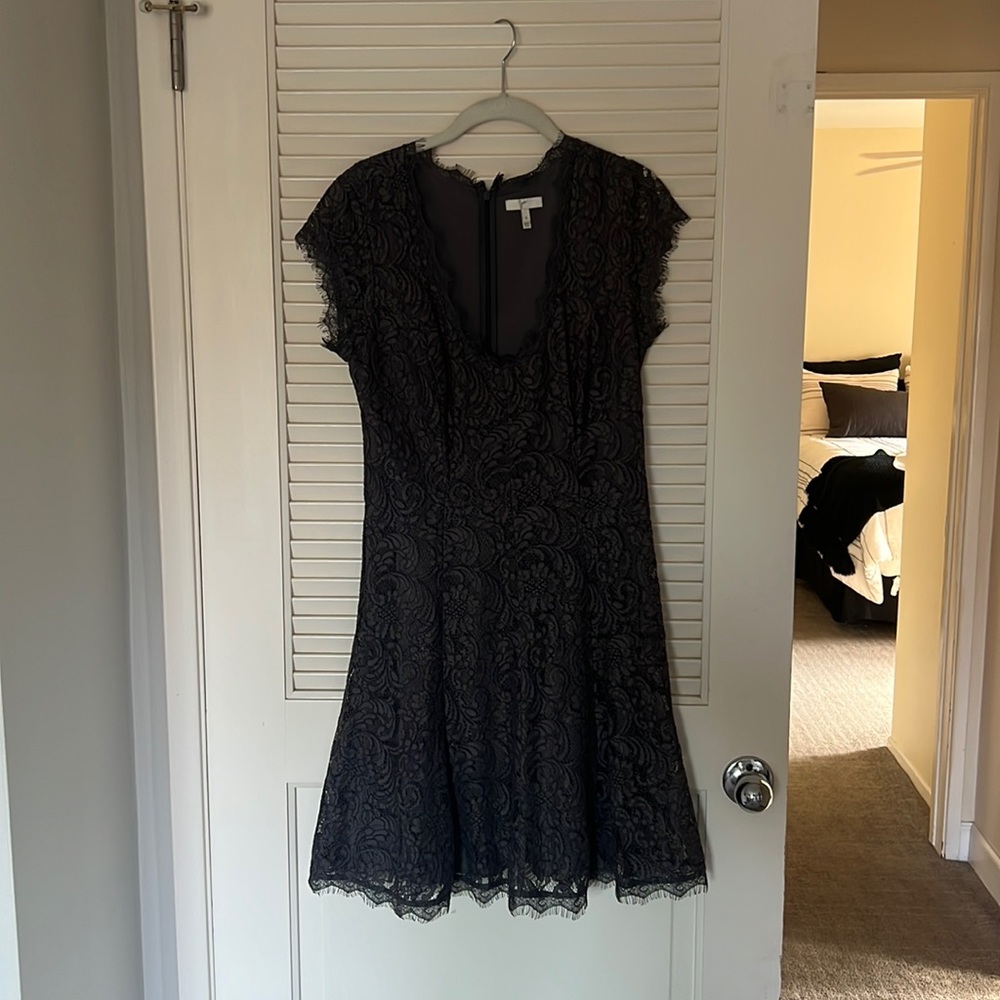 Joie lace overlay dress
